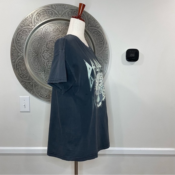 DayDreamer/Free People Def Leopard T-shirt- Size S - Picture 2 of 5